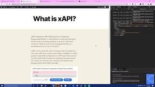 Showing xAPI with H5P