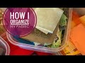 How I Organize Fabric for Sewing & Slow Stitching - Craft Room Organization - Fabric & Bead Storage