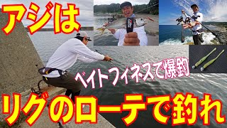 【アジング】アジはリグのローテで釣れ！～トモ清水【アングリングソルト連動動画】