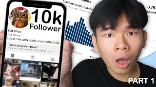 0 - 10K Instagram Followers Challenge SPEEDRUN (Part 1)