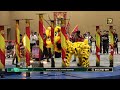 high pole lion dance 雪州加影育華龍獅團