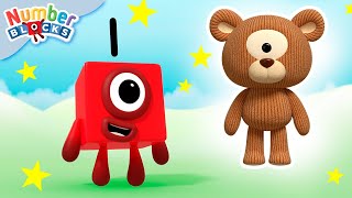 Numberblock One Loves her Teddy! 🐻 | Counting for Kids | 12345 | @Numberblocks