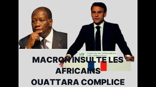 Sortie Désastreuse d'Emmanuel Macron sur L'Afrique