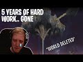 Minecraft Streamer's Dying & Losing Their Hardcore Worlds *emotional*