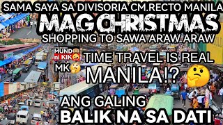 MK🤔/TIME TRAVEL IS REAL AT DIVISORIA CM.RECTO MANILA/#kalye #ClearingOperation #vendor #bangketa