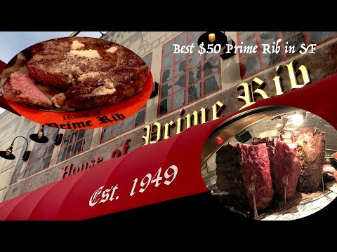 Best $50 Prime Rib in San Francisco - House of Prime Rib Van Ness and Washington Best $50 Prime Rib in San Francisco - House of Prime Rib Van Ness and Washington