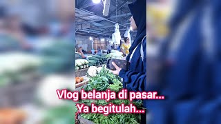 Vlog 1 - belanja di pajak (pasar) bareng istri, ini yang terjadi ‼️😁😍