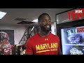 check out the maryland players lounge 2019 btn bus tour b1g football