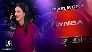 Caitlin Clark: WNBA has to 'keep meeting the moment' | Basketball Night in America | NBA on NBC