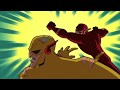 The Flash & Batman vs Reverse Flash Justice League