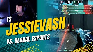 TS JessieVash CLEAN ACE Against Global Esports | VCT Pacific 2025 Kickoff