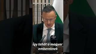 Szijjártó: Ez a szankciós csomag nem sodorja veszélybe Mo.-i energiaellátás biztonságát. #szankciók