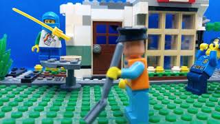 LIFE OF A COP SHORT ANIMATION | LEGO