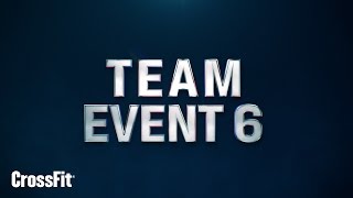 2015 Regionals: Team Event 6 Announcement