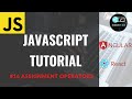 Javascript Operators | Assignment Operators  | Lecture 16 | Javascript tutorial in Hindi
