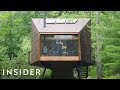 Glass Wall Tree House On Airbnb Has 360-Degree Views