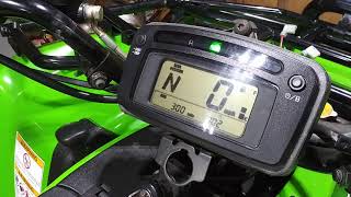 2005 arctic cat 500 5-speed low range indicator modification