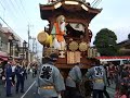 川越まつり2008　山車引き　kawagoe festival october 2008 japan　小江戸川越　国指定重要無形民俗文化財 重要無形民俗文化財