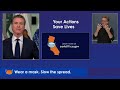 Gov. Newsom California update on wildfires and COVID-19