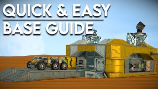 Starter base guide - Space Engineers (survival)