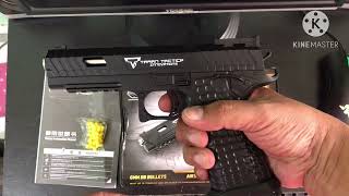 Unboxing and test with chrono ZST Q7 John Wick HiCapa TTi Zhengsangtai 2011 spring powered