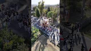 河南町　秋祭りだんじり2024