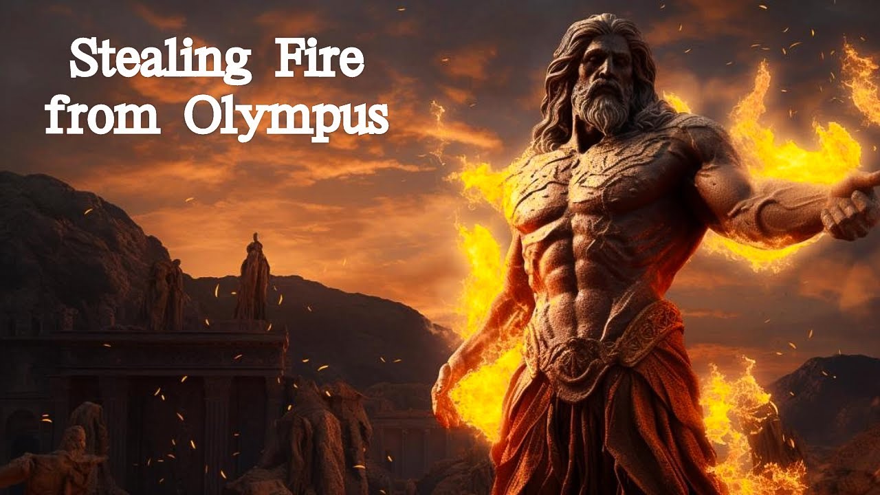 Prometheus' Act Of Fire Theft: The Firebringer's Tale - YouTube