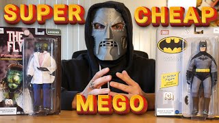 Unboxing Batman and the Fly Mego figures!