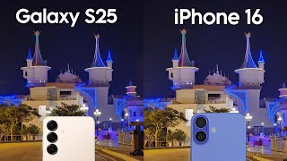 Samsung Galaxy S25 vs iPhone 16 Camera Test