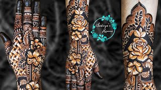 Full Hand Bridal Mehndi Designs | Bridal Mehndi Designs | Simple Mehndi Design | Sadiya Mehndi