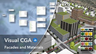 Visual CGA: Massing Study for Urban Planning. Part 2: Facades and Materials