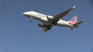 American Eagle Embraer E170LR N768RD Landing In Toronto From Chicago