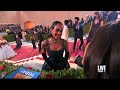 laura harrier stunning in gilded ballgown at met gala 2022 exclusive e