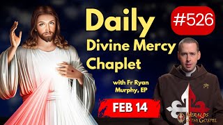 The Divine Mercy Chaplet Daily February 14 #heraldsofthegospel #divinemercychaplet