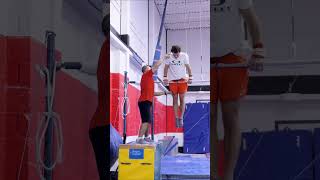 Spotting Gymnasts on the Giant featuring Coach Rustam Sharipov #shorts