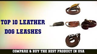 Top 10 Leather Dog Leashes to buy in USA 2021 | Price & Review