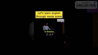 Let's learn english through movie scene#shorts