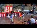 平29.8.27 日 雲浜獅子＠六本木ヒルズ盆踊り2017（東京都港区）