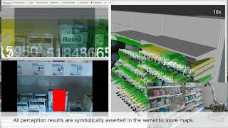 REFILLS -- Robot Builds Semantic Map of Retail Store