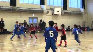 2013.11.23 Tカップ(U9)  決勝(前半) vs登別FC