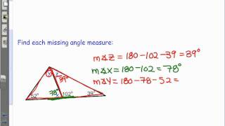 triangle sum theorem