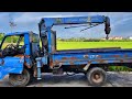 Amazing Propelled Crane Truck Restoration Process Successfully Restored Diesel Engine Awesome Skills