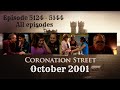 Coronation Street - October 2001