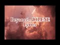 Beyoncé - JOLENE Lyrics Video  @BusrosiLyrics