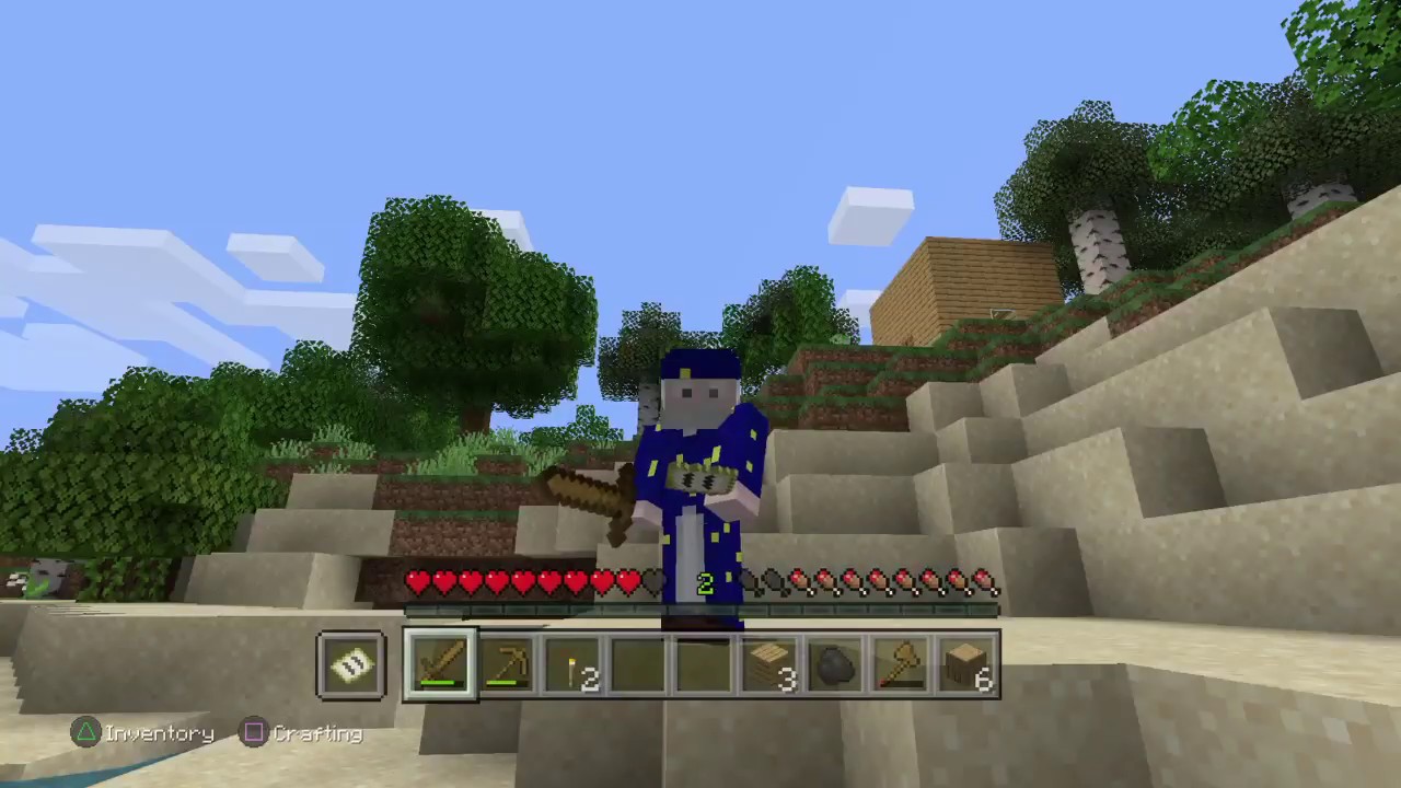 Minecraft S1 Ep 3 Pt 3 Finshed My Room Youtube