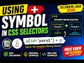 136. Using + symbol in CSS Selectors (Selenium Java 2026)