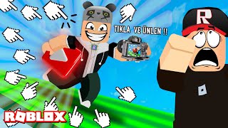 Tıkla, Hızlan ve Ünlü YouTuber Ol !! - Panda ile Roblox ProTube Race Clicker