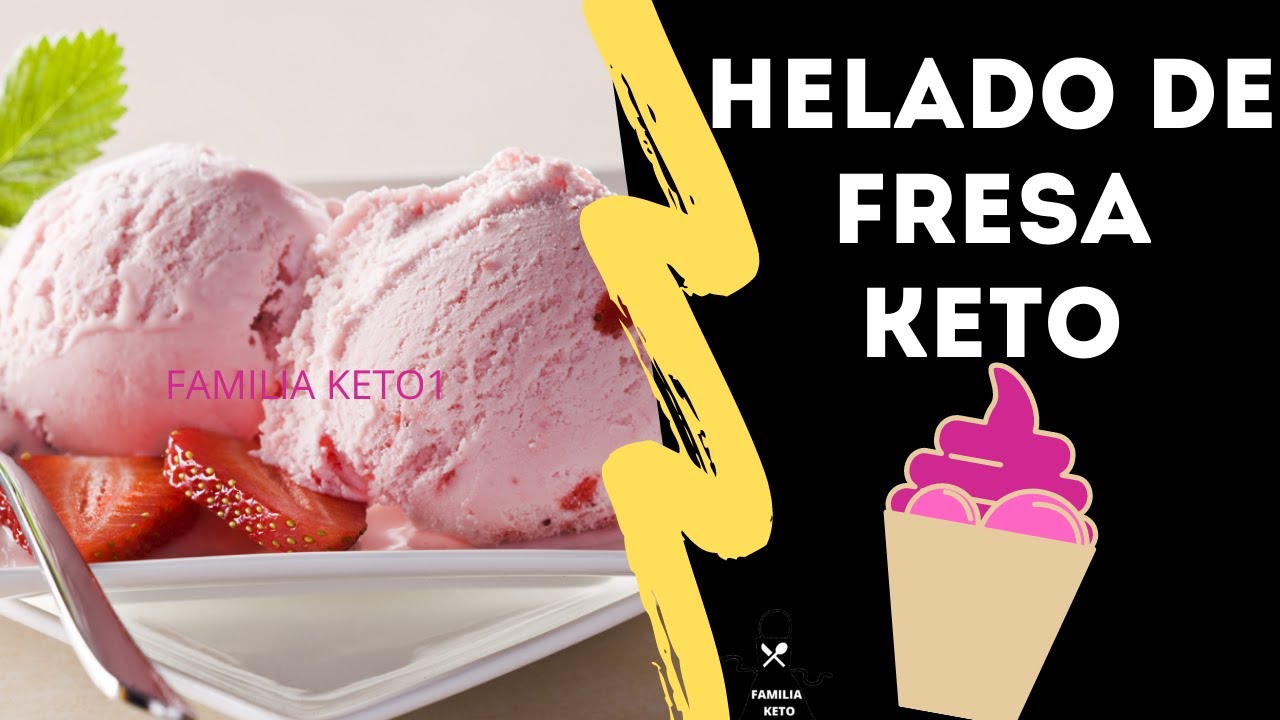 ICE CREAM KETO/KETO HELADO /DIETA CETOGENICA/LOW CARB /FAMILIA KETO ...