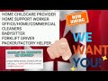 CONTRACT WORKER(LMIA)/ PERMANENT RESIDENCE PATHWAY/HOME SUPPORT WORKER AND HOME CHILD CARE PROVIDER