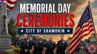 Memorial Day ceremony city of shamokin 2026